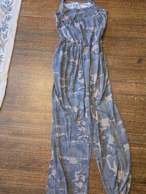 First Love Camo Jumpsuit